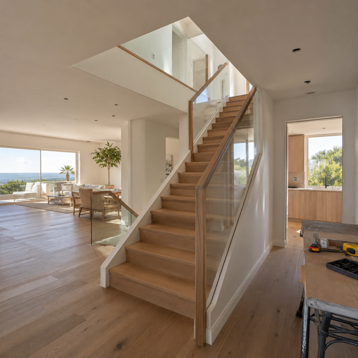 Residential carpentry detail